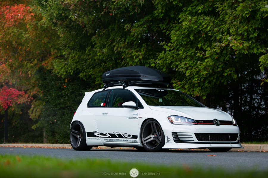 Volkswagen Golf MK7 диски Vossen VPS 317 GTI RS 