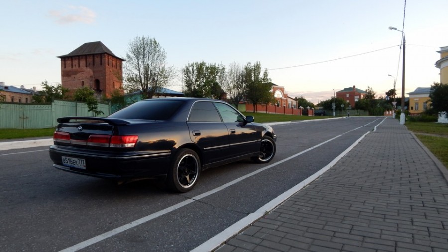 Toyota Mark II 100 диски Rays Volk Racing TE37 R17 7.5J ET35