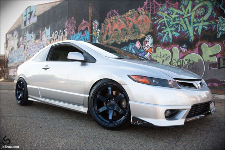 Honda Civic FA/FG/FK/FN/FD диски Rays Volk Racing TE37 R18 9.5J ET22 225/40