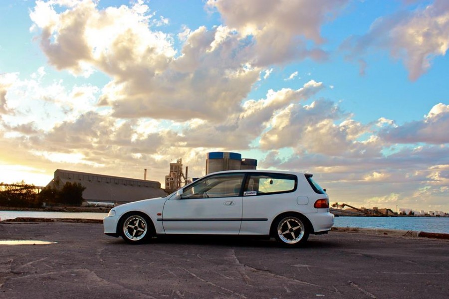 Honda Civic EG/EH/EJ диски Work Equip 01 R15 7.5J ET32 195/50 8J ET38