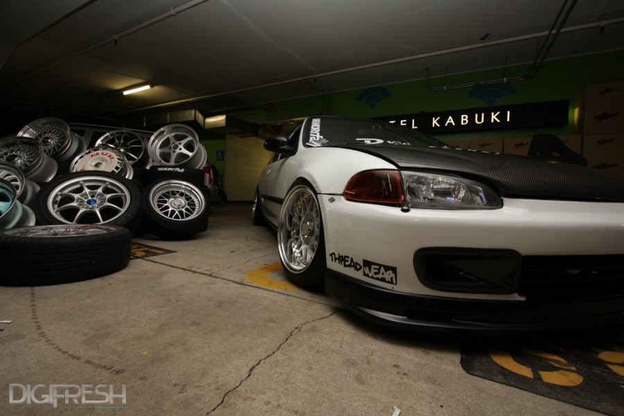 Honda Civic EG/EH/EJ диски WRD Chevlon DE Mesh R15 8.5J ET7 195/45