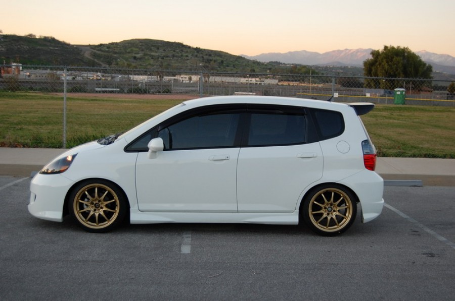 Honda Fit 2 поколение диски Rays Volk Racing CE28N R17 7.5J ET43 205/40