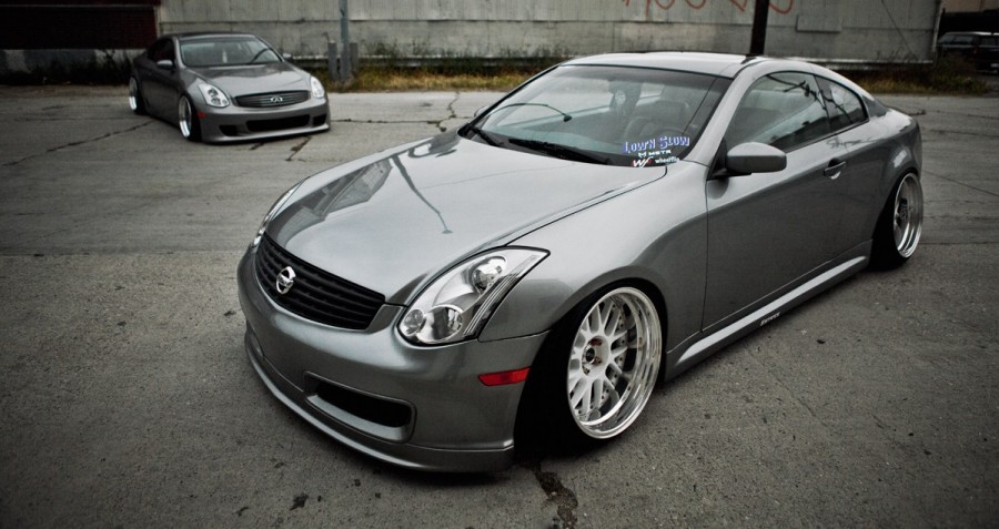 Infiniti G35 Coupe V35 диски SSR Professor MS1 R18