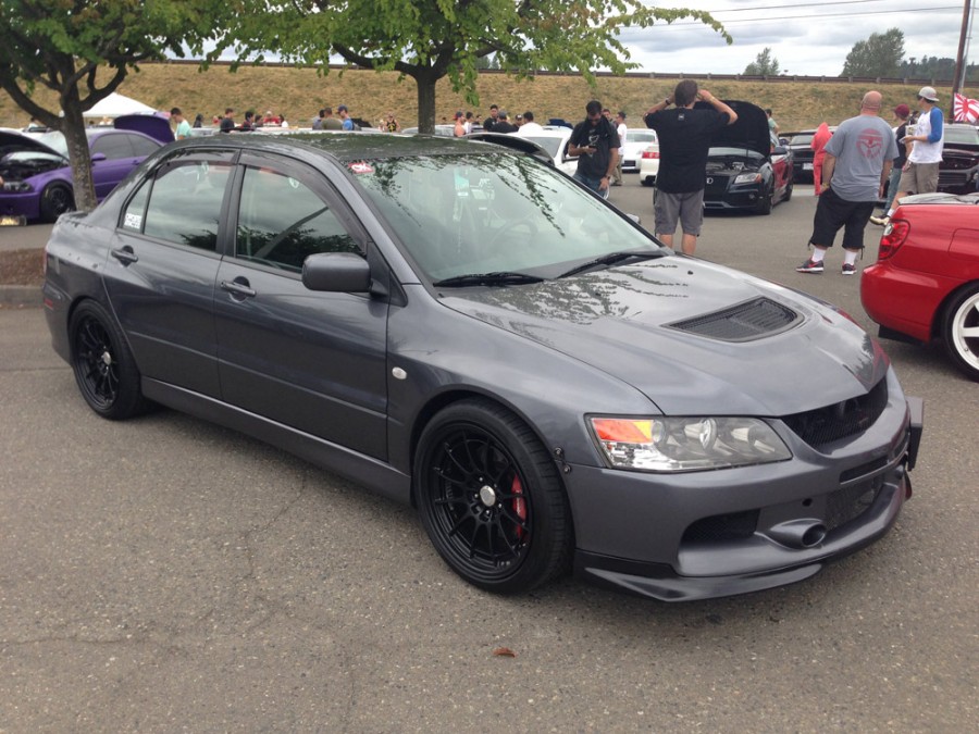Mitsubishi Lancer Evolution IX диски Enkei NT03+M