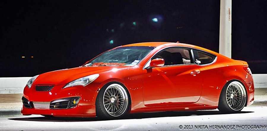 Hyundai Genesis Coupe диски issForged fm10r R19 9.5J ET10 235/35 11J ET15 265/30