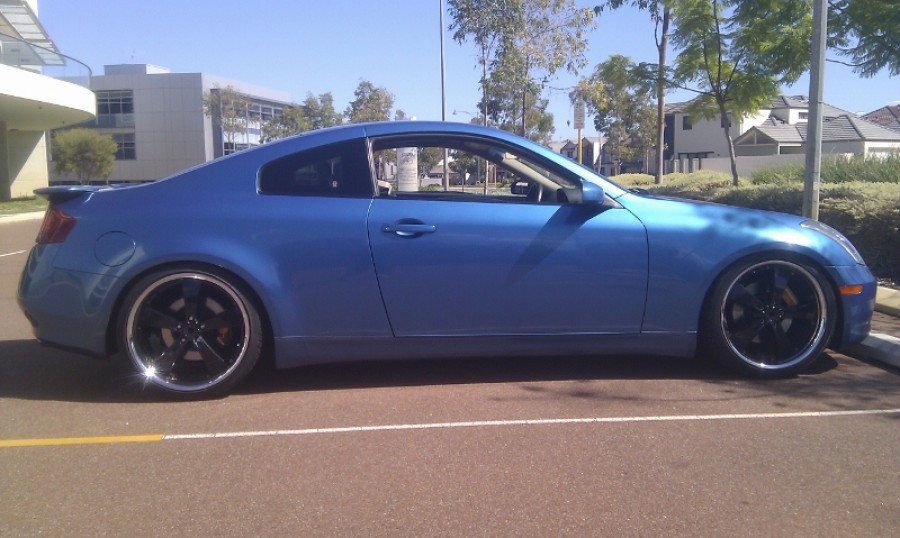 Infiniti G35 Coupe диски R20 8.5J ET5 245/35 10J 275/30