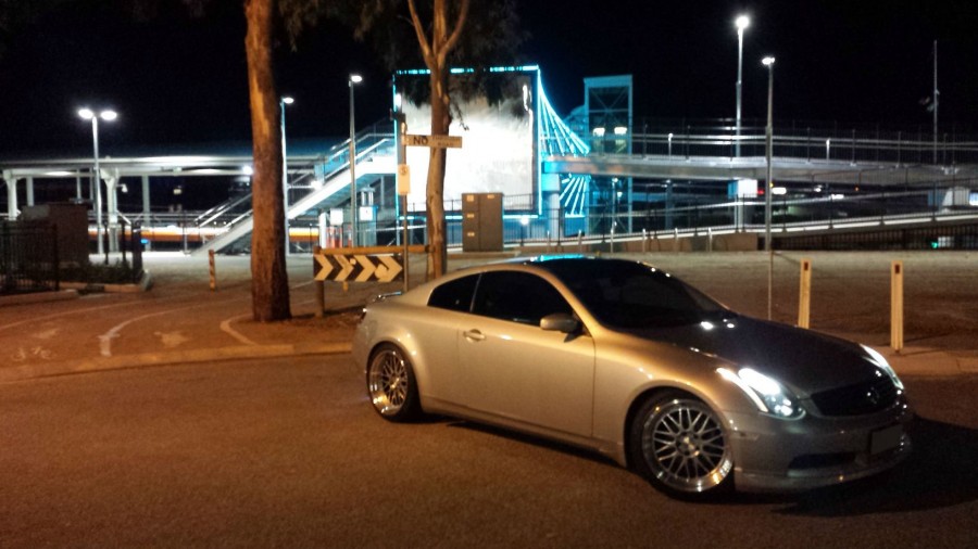Infiniti G35 Coupe V35 диски Varrstoen ES 1.1.2 R19 9.5J ET12 245/40 11J ET25 275/35