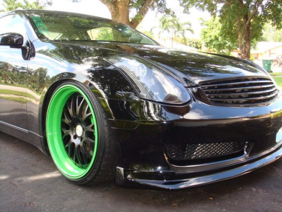 Infiniti G35 Coupe диски Kranson Forged Mesh Klassic R20 9.5J ET-4 225/35 11J ET-10 255/35