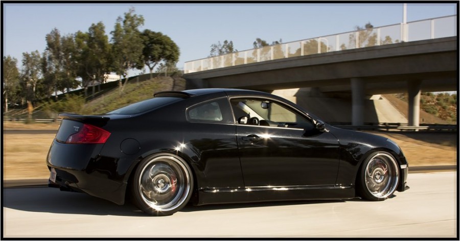 Infiniti G35 Coupe диски AME Shallen MX R20 9.5J ET-8 245/30 10J ET-6 265/30