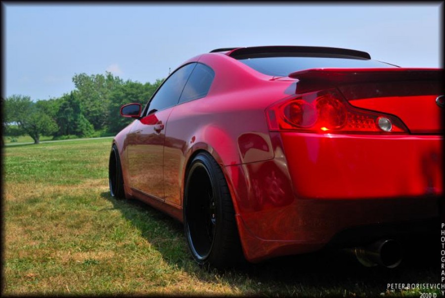 Infiniti G35 Coupe диски Work VS-XX R19 9.5J ET2 225/35 11J 265/35