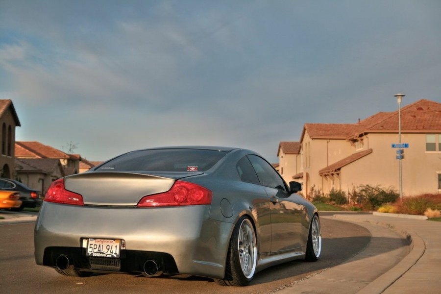 Infiniti G35 Coupe V35 диски Work VS-XX R19 9.5J ET28 235/35 10.5J ET29 255/35