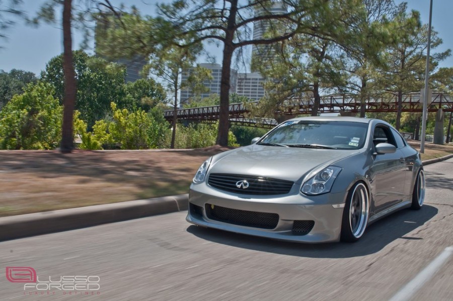 Infiniti G35 Coupe диски Lusso Forged LFC5 R20 9.5J ET-2 225/35 10.5J 245/35