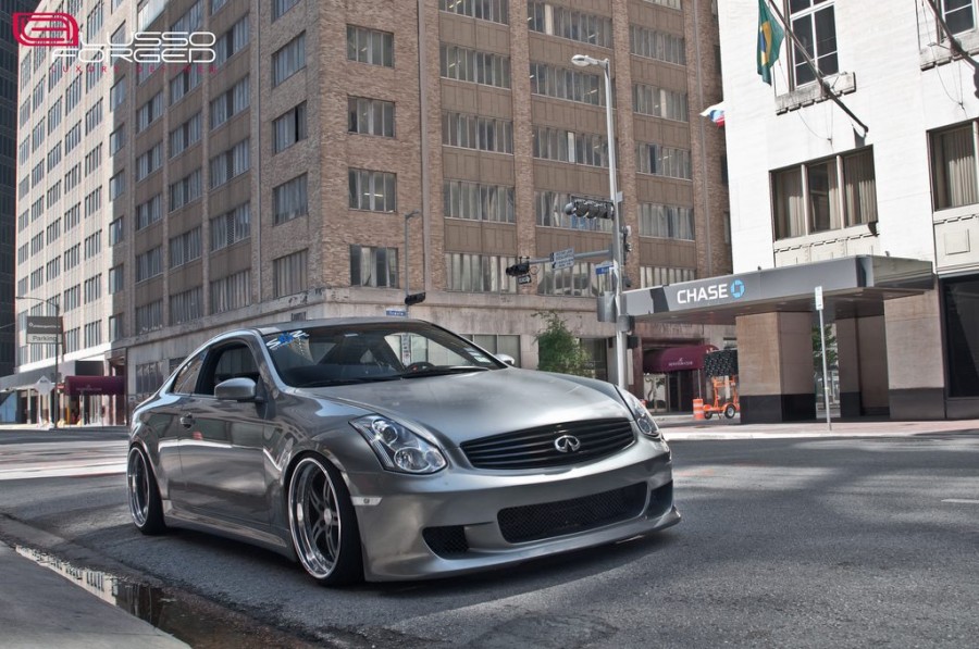 Infiniti G35 Coupe диски Lusso Forged LFC5 R20 9.5J ET-2 225/35 10.5J 245/35