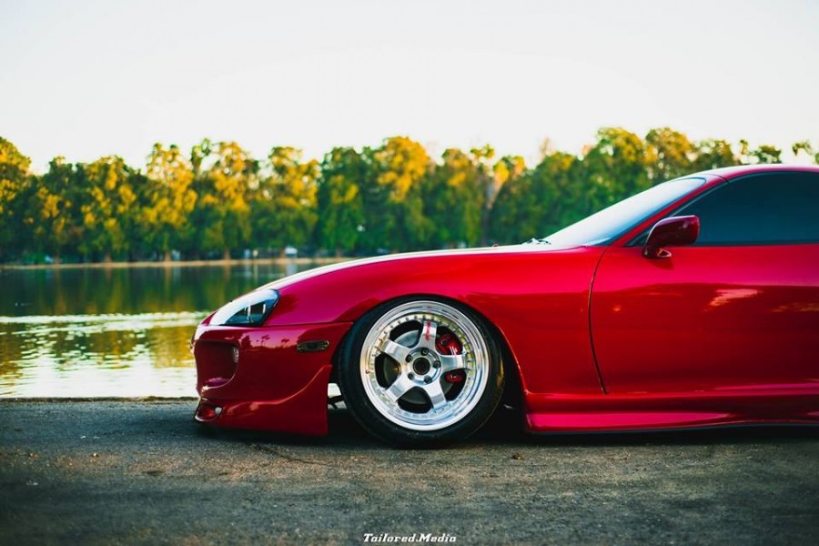 Toyota Supra A80 диски Work Meister S1 3P