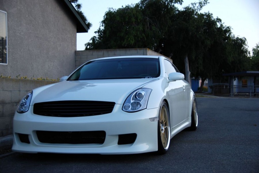 Infiniti G35 Coupe V35 диски Rays Volk Racing GT30 R20 9.5J ET23 255/30 10.5J ET24 285/30