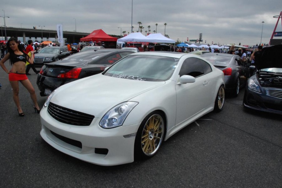 Infiniti G35 Coupe V35 диски Rays Volk Racing GT30 R20 9.5J ET23 255/30 10.5J ET24 285/30