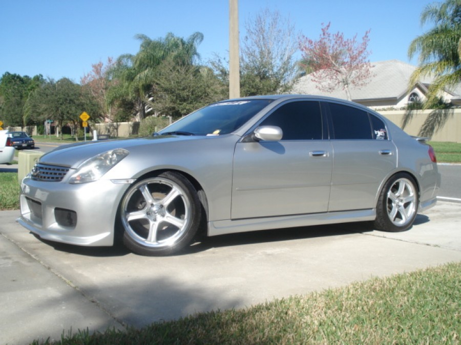 Infiniti G35 Sedan диски Racing hart GT5 Evo R19 8.5J ET44 245/40 9.5J 275/35