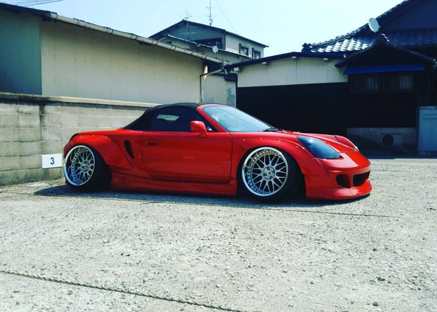 Toyota MR2 W30 диски Work VS-XX
