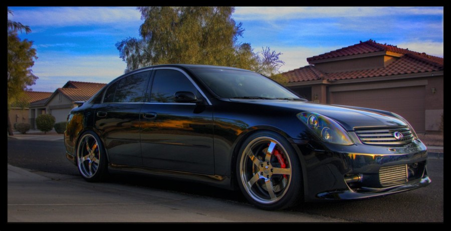 Infiniti G35 Sedan диски iforged Aero R20 8.5J ET35 245/35 10J ET37 275/30