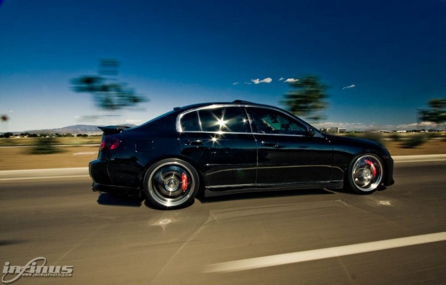 Infiniti G35 Sedan диски iforged Aero R20 8.5J ET35 245/35 10J ET37 275/30