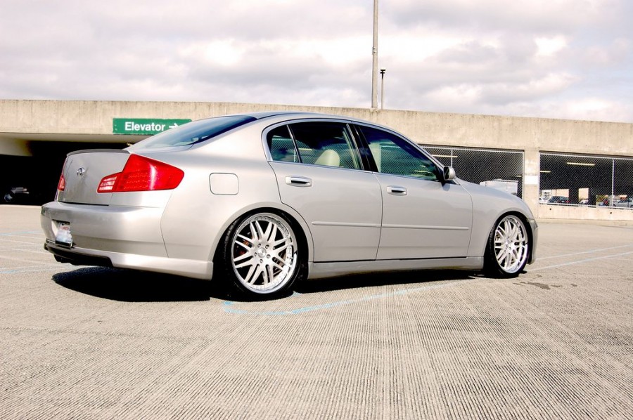 Infiniti G35 Sedan диски Sevas S22 R20 8.5J ET30 245/35