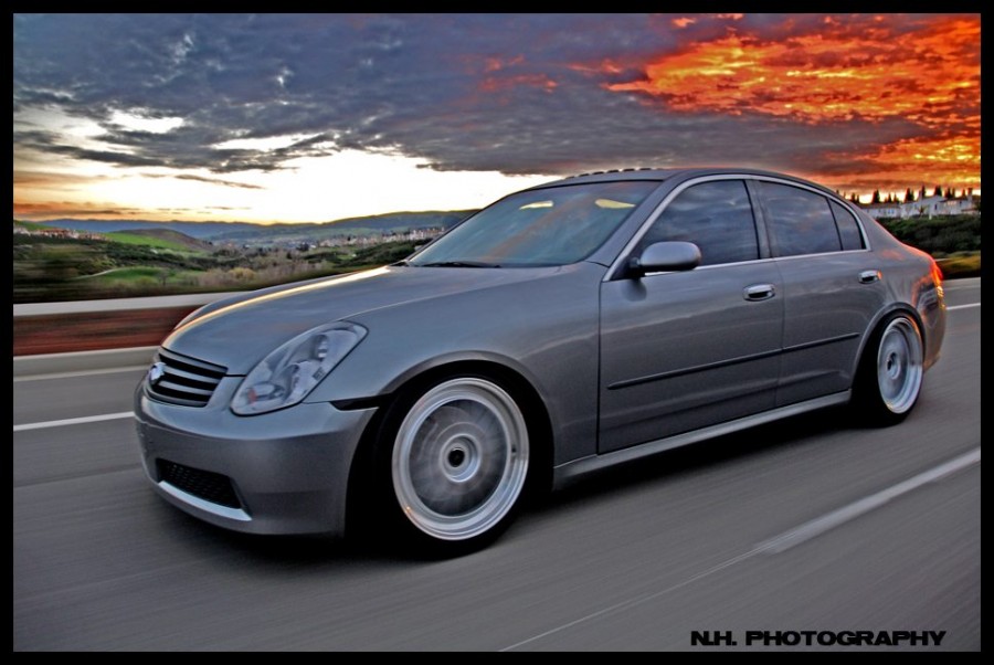 Infiniti G35 Sedan диски Linea Corse LeMans R19 8.5J ET15 225/40 10J ET20 245/40