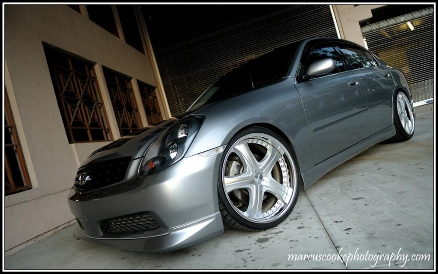 Infiniti G35 Sedan диски Lowenhart LD5 R20 9J ET38 245/30 10J ET44 275/30