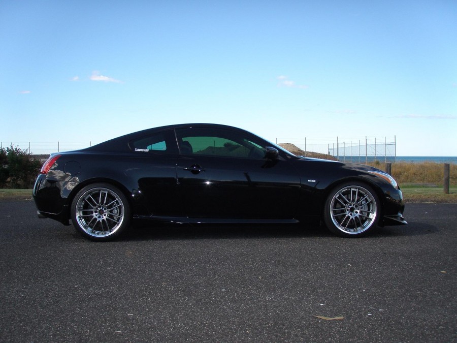 Infiniti G37 coupe диски Rays Volk Racing GT30 R20 9.5J ET35 245/35 10.5J ET37 285/30