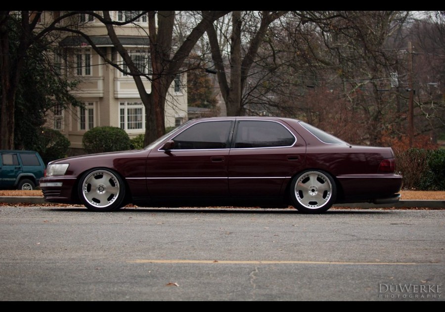 Lexus LS LS 400, XF20 диски Rays Victrix Brainer R18 9.5J ET10 225/40 10J ET25 235/40