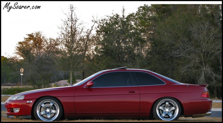 Lexus SC Z30 диски SSR Professor SP1 R18 8.5J ET50 225/40 10.5J ET30 265/35
