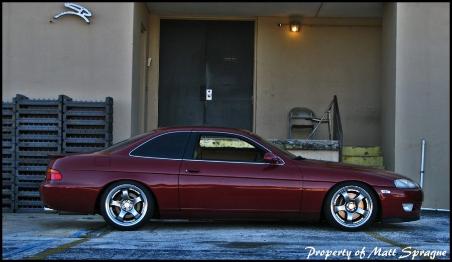 Lexus SC Z30 диски SSR Professor SP1 R18 8.5J ET50 225/40 10.5J ET30 265/35