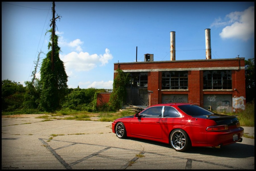 Lexus SC диски Rays Volk Racing GT-V R18 9J ET23 235/40 10J ET24 255/35