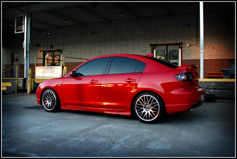 Mazda 3 1 поколение диски Tenzo Type M R18 8J ET45 225/40