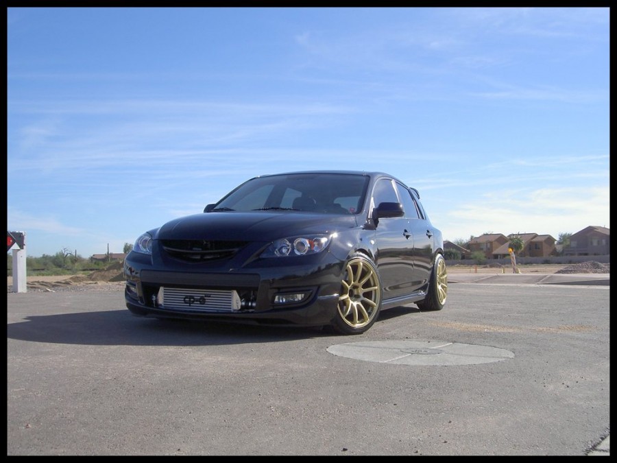 Mazda 3 диски Rota G-force R18 9J ET30 245/35 Madvillian's Mazdaspeed3 