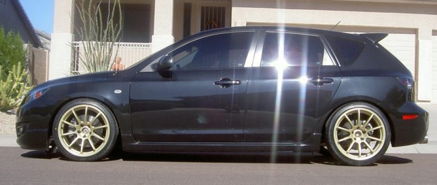Mazda 3 диски Rota G-force R18 9J ET30 245/35 Madvillian's Mazdaspeed3 