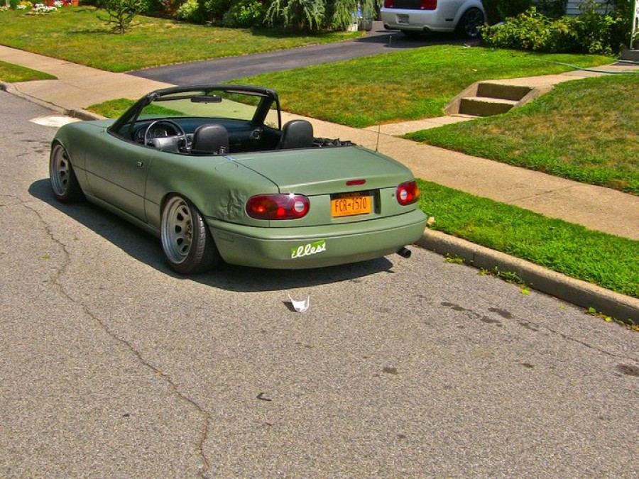 Mazda MX-5 Miata NA диски Diamond Racing Steelies R16 8J 215/40
