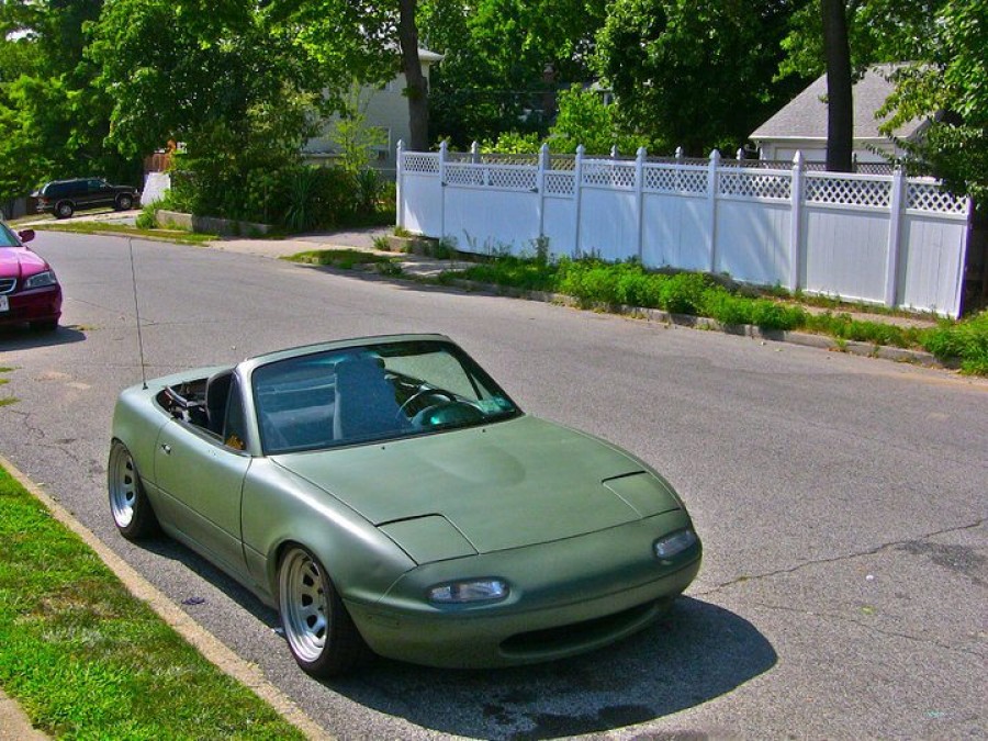 Mazda MX-5 Miata NA диски Diamond Racing Steelies R16 8J 215/40
