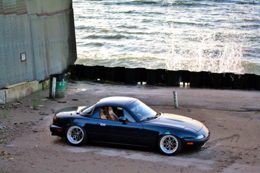 Mazda MX-5 Miata NA диски Work Equip 03 R15 8.5J ET-12 195/45