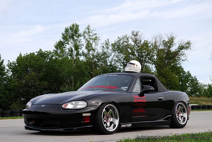 Mazda MX-5 Miata диски SSR Professor SP1R R16 8J 205/40 9J ET13 215/45