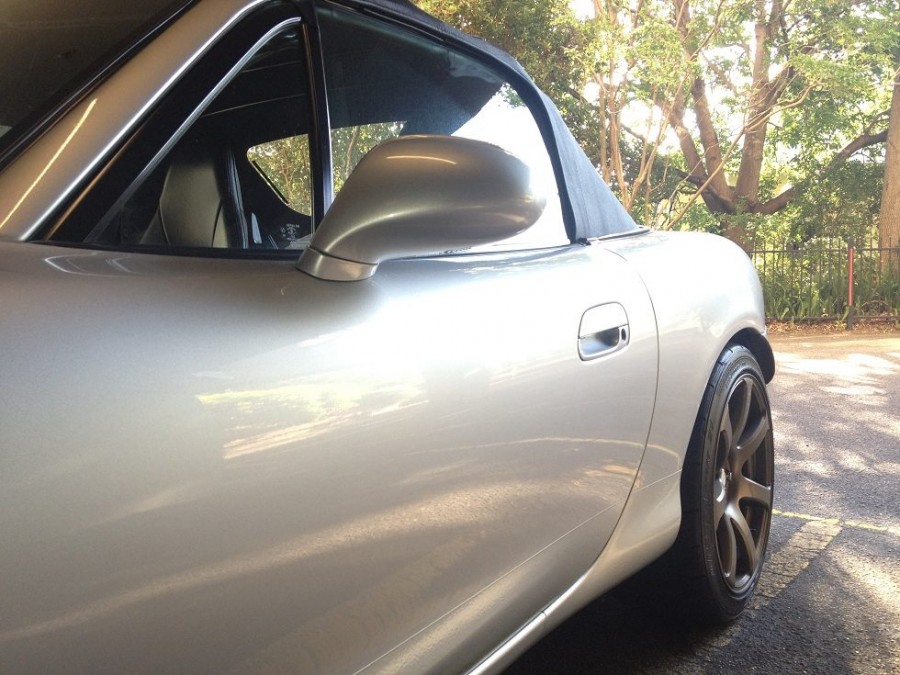Mazda MX-5 Miata NB диски Work Emotion XT7 R17 8J ET32 215/40 9J ET38 235/40