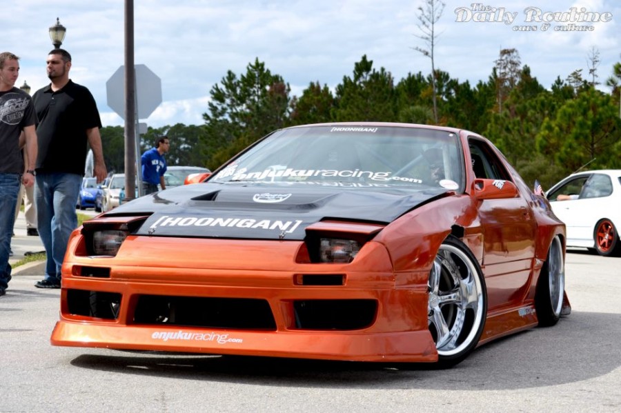 Mazda RX-7 FC диски Work VS-KF R18 9J ET-17 225/40 10.5J ET1 265/35