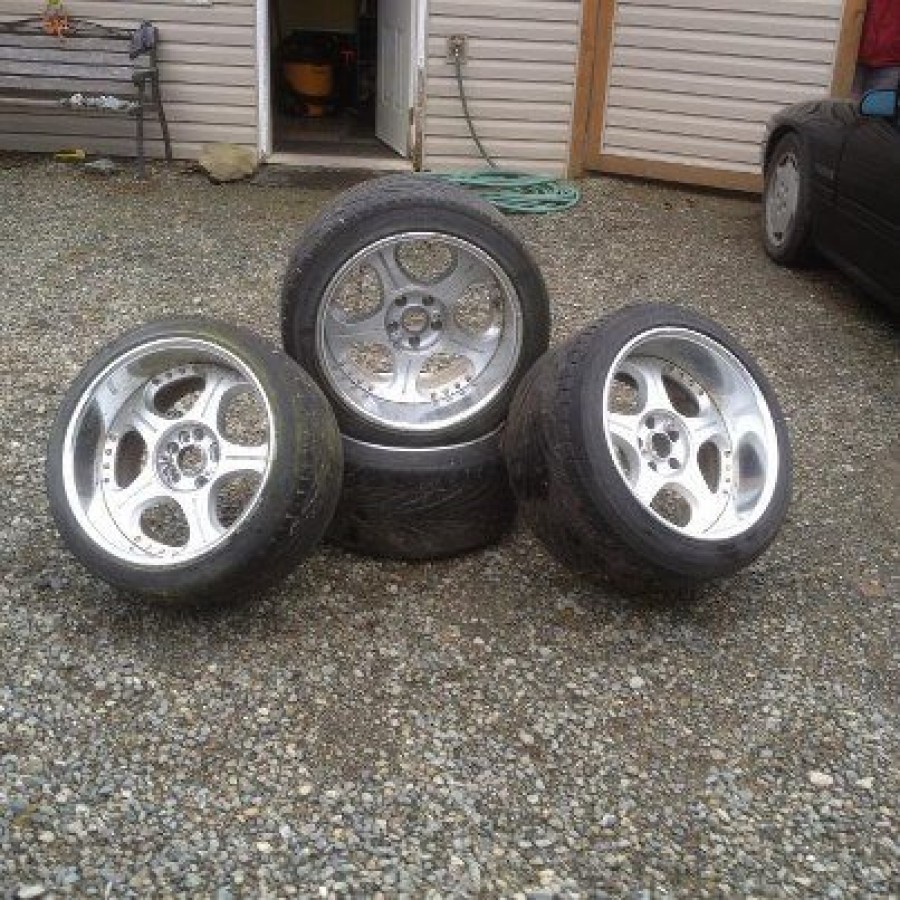 Mazda RX-7 FC диски SSR Veilside Andrew D R18 10.5J ET3 265/35 11.5J ET-24 295/35