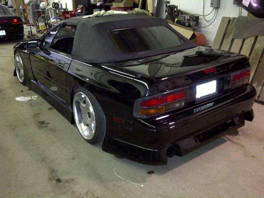 Mazda RX-7 FC диски Garson Deep Racing Ryugi R18 9J ET17 225/40 10J ET22