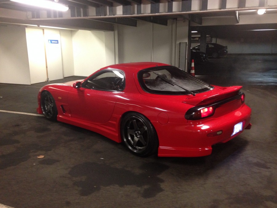 Mazda RX-7 FD диски Rota GTR-D R18 9.5J ET30 235/40 ET15