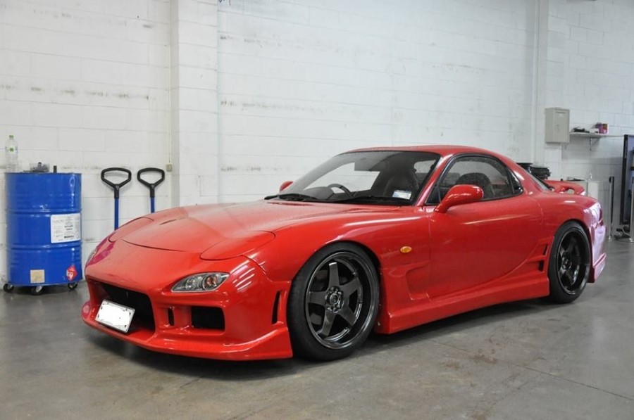 Mazda RX-7 FD диски Rota GTR-D R18 9.5J ET30 235/40 ET15