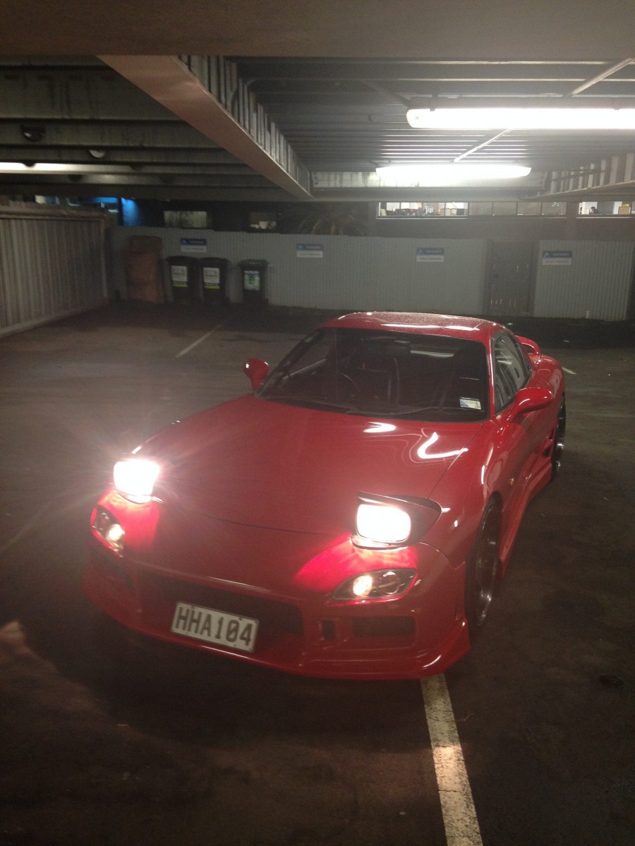 Mazda RX-7 FD диски Rota GTR-D R18 9.5J ET30 235/40 ET15