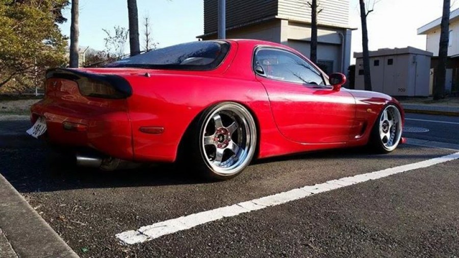 Mazda RX-7 FD диски SSR Koenig Monster R18 10.5J ET28 Professor SP1 10J ET11