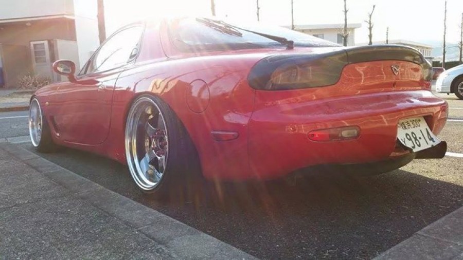 Mazda RX-7 FD диски SSR Koenig Monster R18 10.5J ET28 Professor SP1 10J ET11