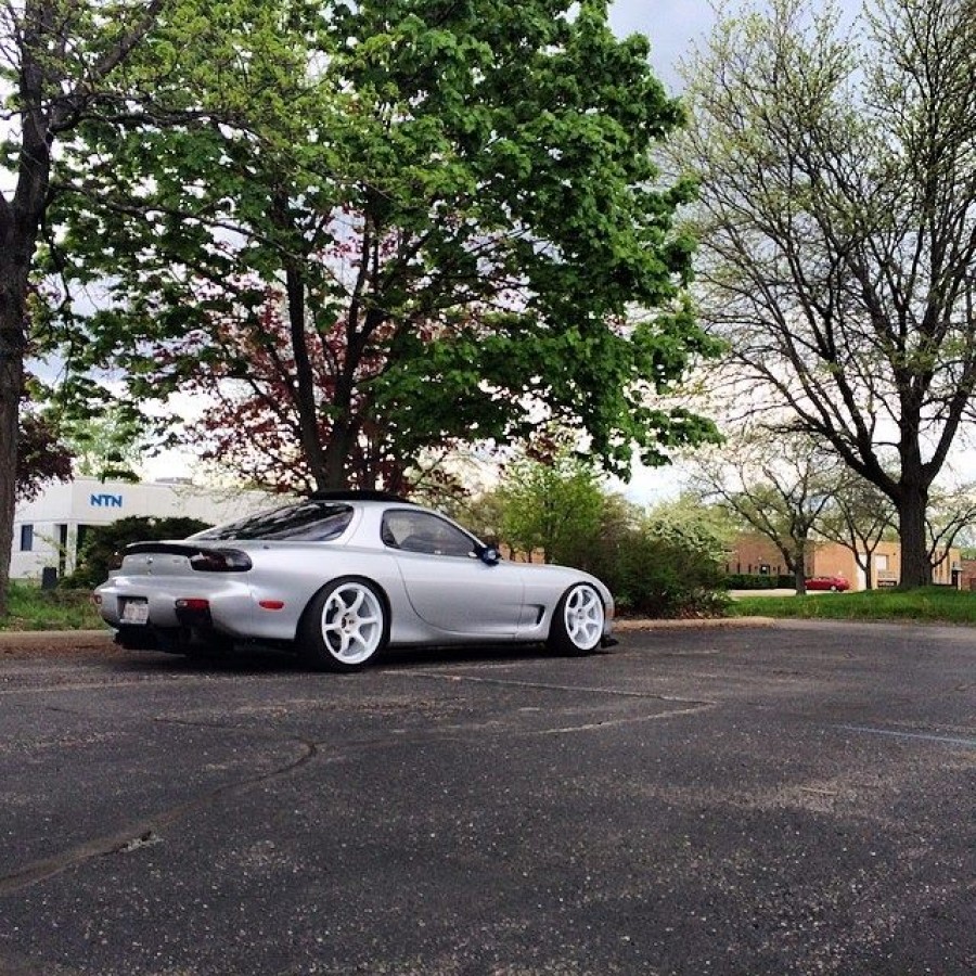 Mazda RX-7 FD диски Advan Yokohama RG II R18 10J ET25 235/40 255/35