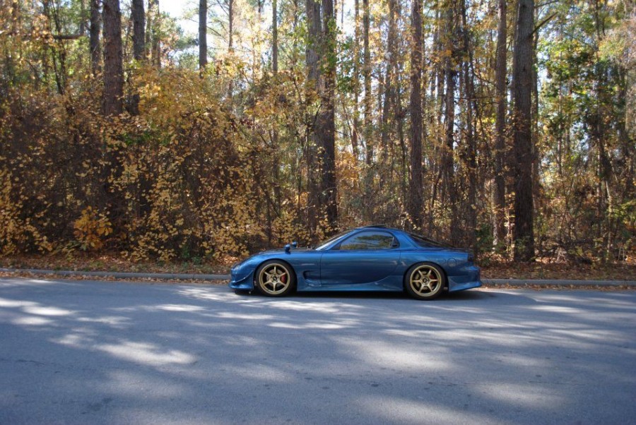 Mazda RX-7 FD диски Advan Yokohama RG-D R18 10J ET30 255/35 10.5J ET35 275/35